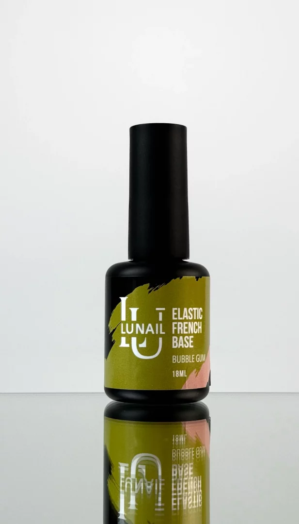 Elastic French Base Lunail "BUBBLE GUM" (18 мл)