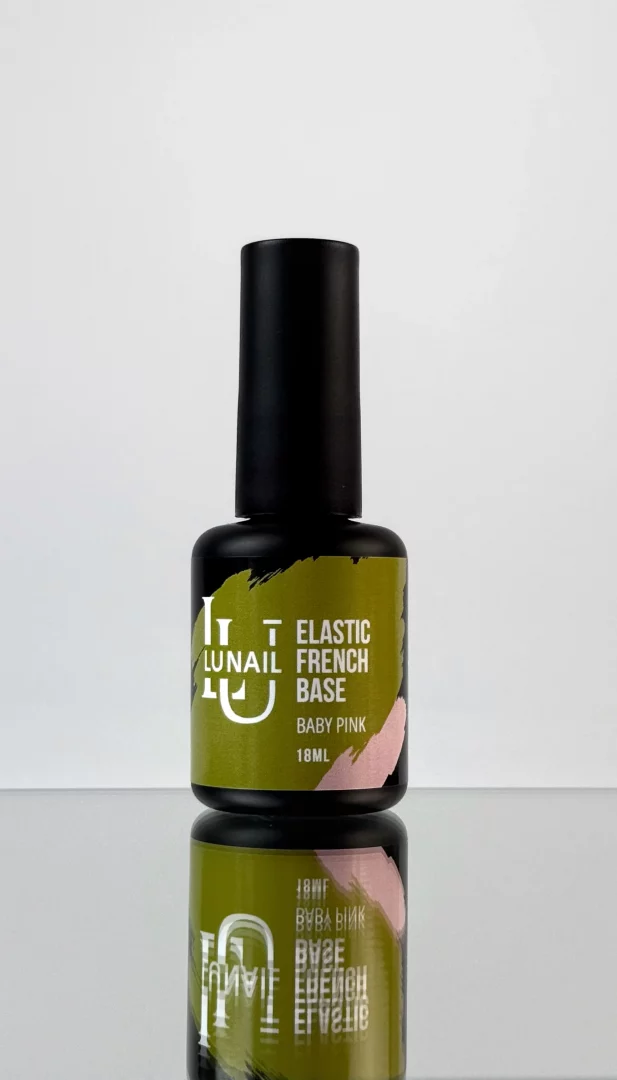 Elastic French Base Lunail "BABY PINK" (18 мл)